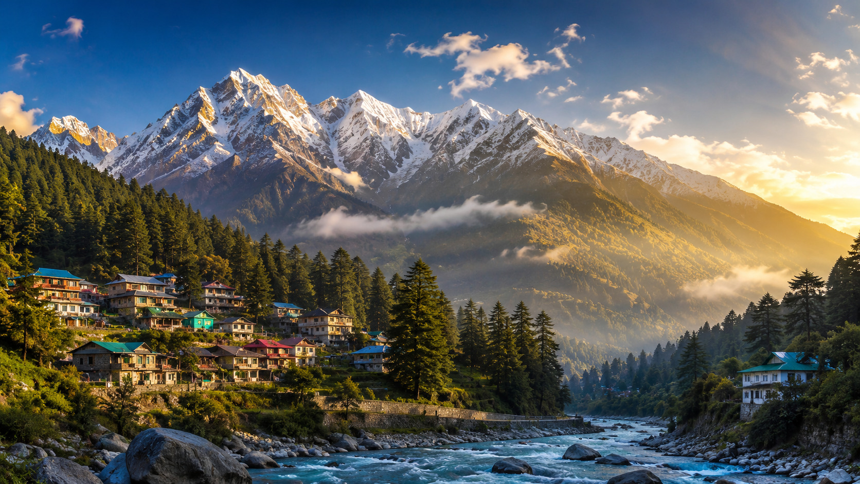 Snow-Capped Peaks